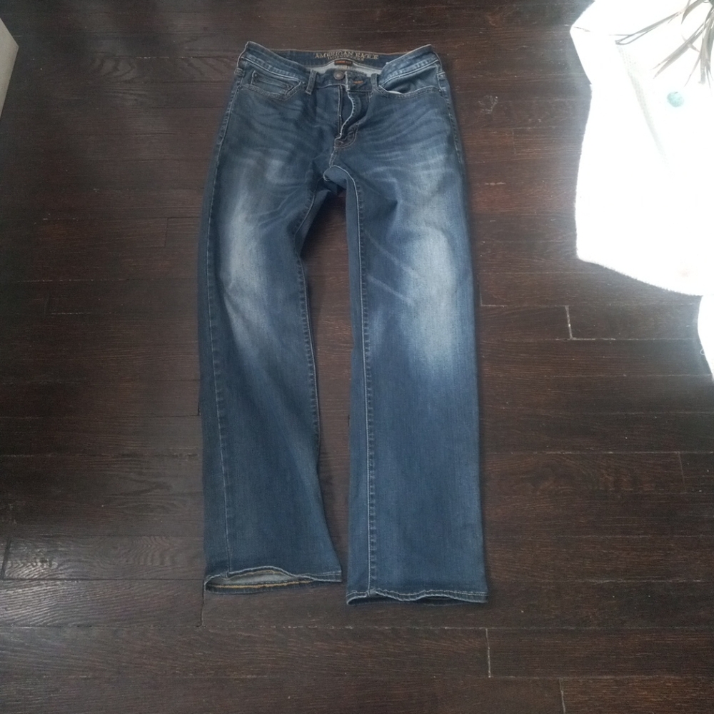 American Eagle Outfitters Men Jeans  Extreme Flex Original Straight Color 29x30.